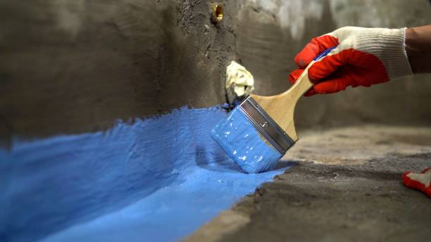 SJ Waterproofing Pros commercial waterproofing team near Monterey, IN